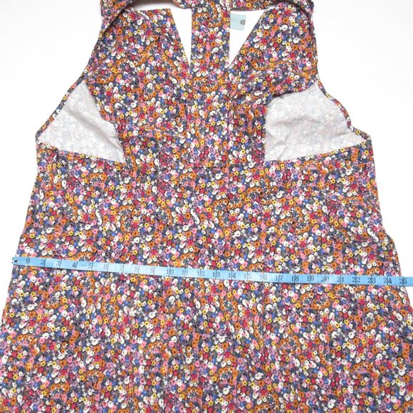 Anthropologie Maeve The Amelia Collared Mini Dress Pink Combo Floral Print 3X - Picture 6 of 9